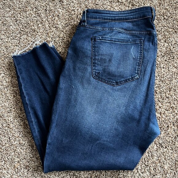 Kut from the Kloth Connie High Rise Ankle Skinny Jeans, size 16 - Picture 6 of 7